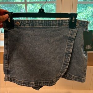 Wild Fable Denim Wrap Skort